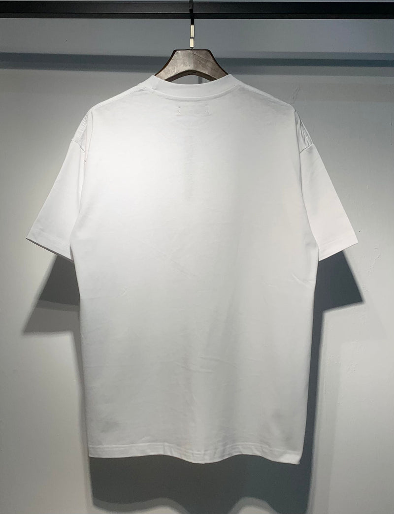 Amiri - T-shirt en coton écriture signature Blanc