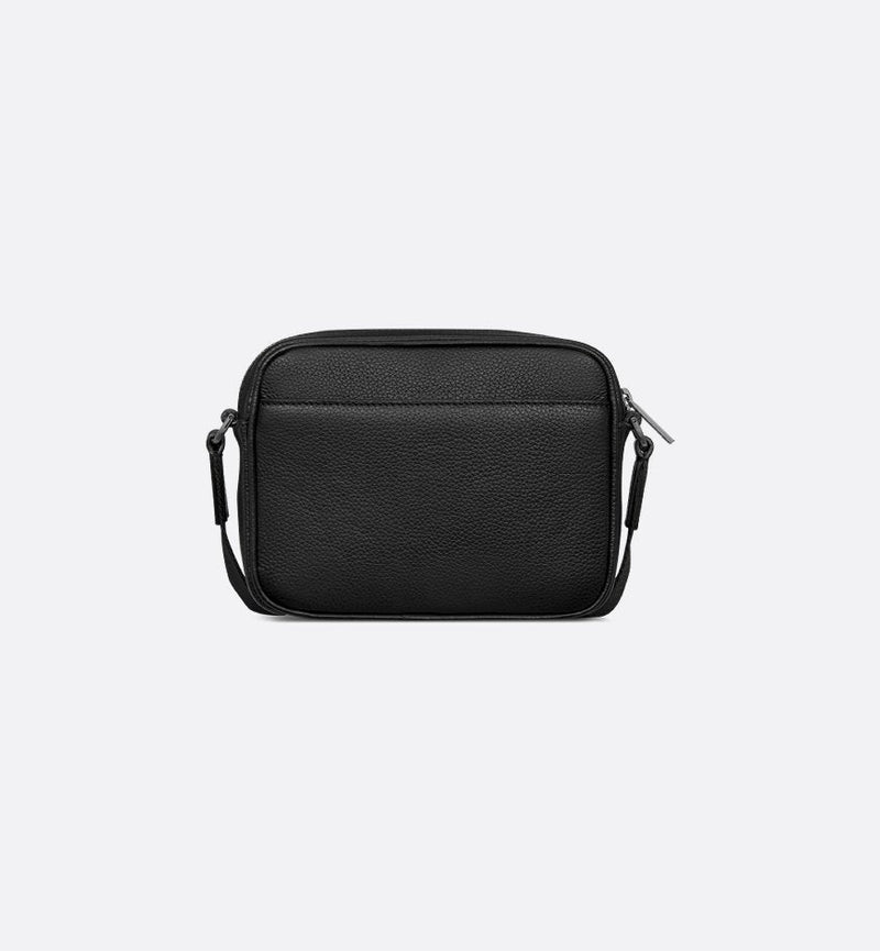 Mini sac Messenger zippé Rider 2.0 Noir et Beige