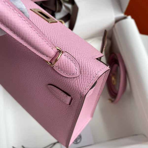 Hermes - Birkin 19 cm Rose clair