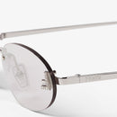 Fendi - Lunettes De Soleil Fendi First Crystal Gris Clair