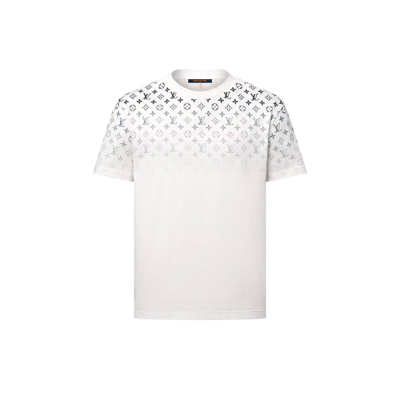 Louis Vuitton - Tee-shirt Monogram Gradient en coton Blanc