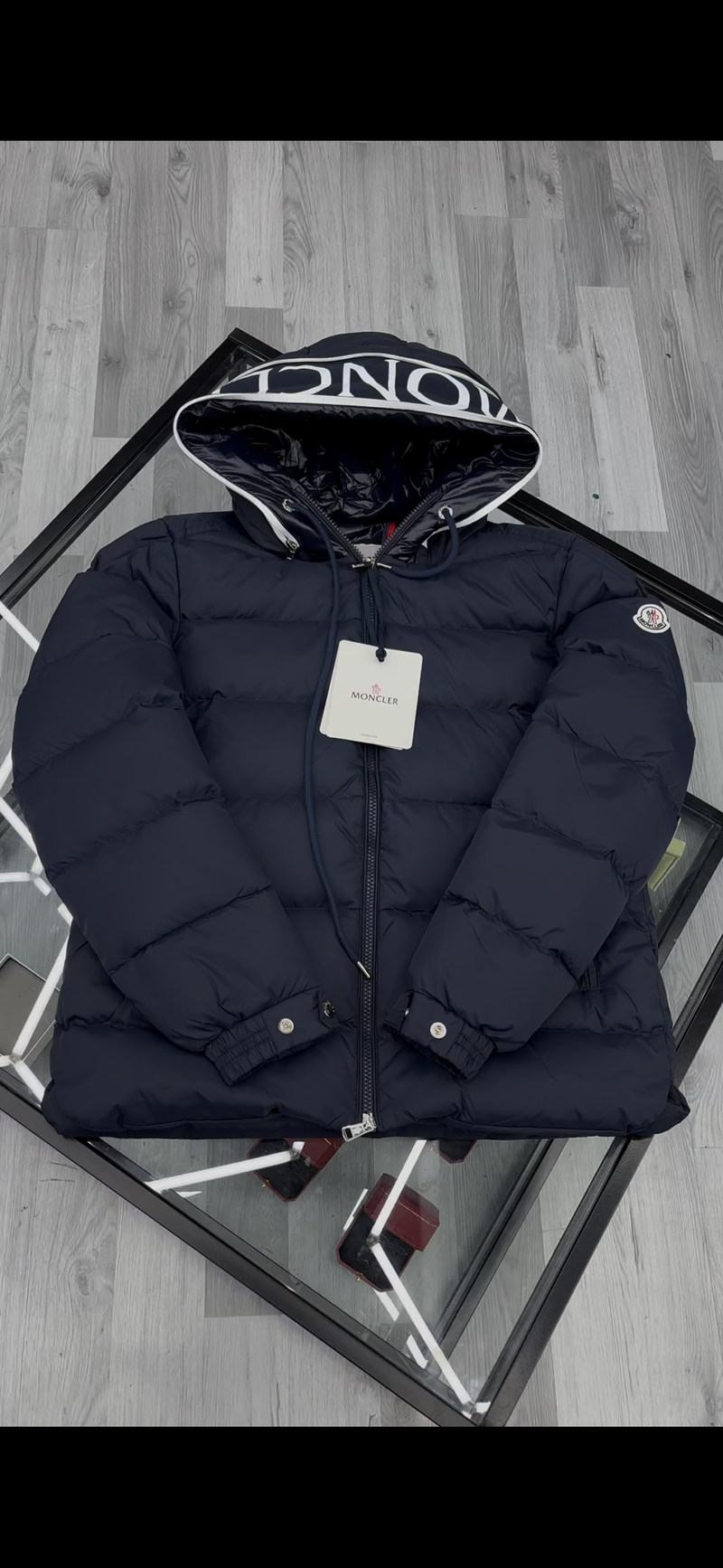 Moncler - Veste Cardere Bleu Marine
