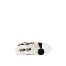 Sneaker LV skate Blanc Cassé Léopard Strass