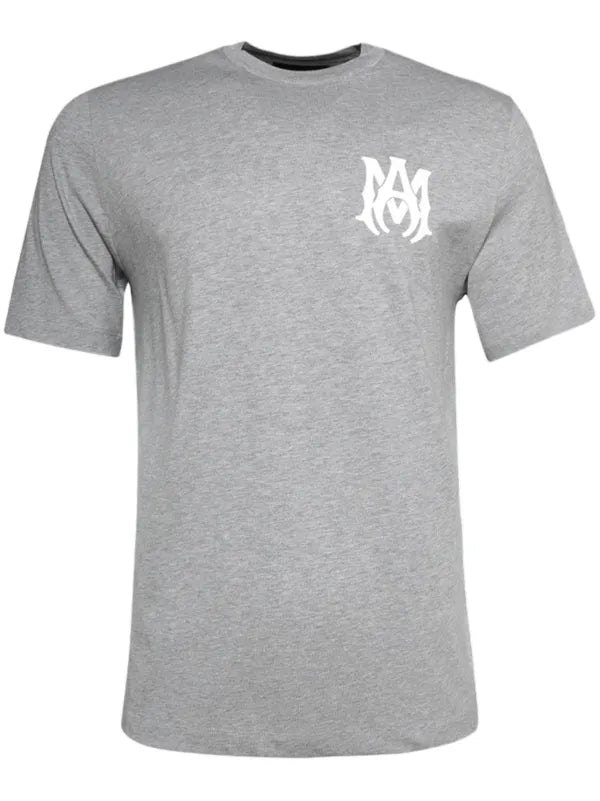 Amiri - T-shirt en coton à logo imprimé Gris