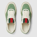 BASKETS GUCCI RE-WEB POUR HOMME Vert Blanc