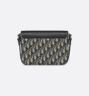 Sac Messenger à rabat Saddle Small Noir et Beige