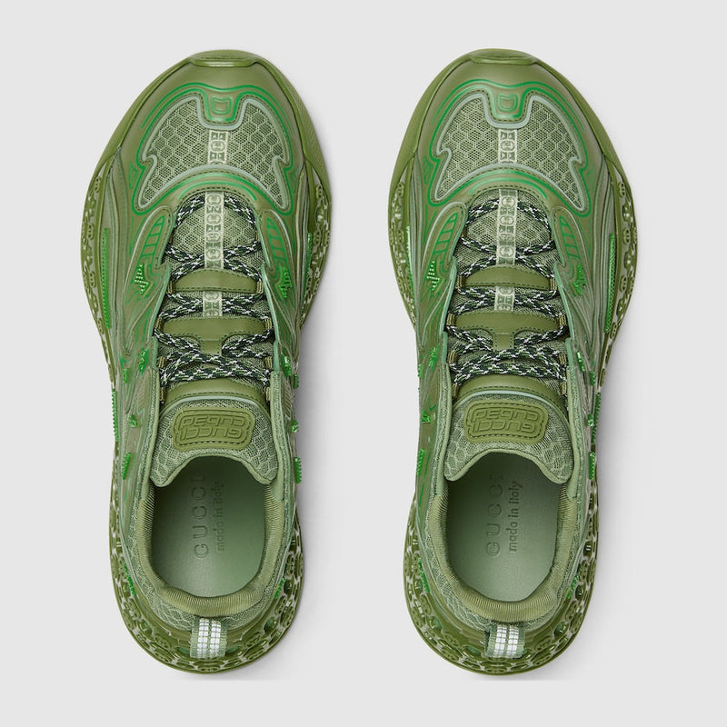 BASKETS GUCCI CUB3D POUR HOMME Vert