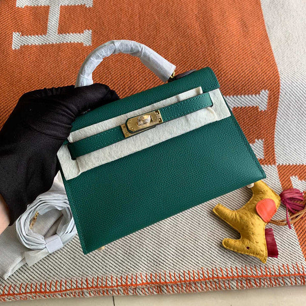 Hermes - Birkin 19 cm Vert bouteille