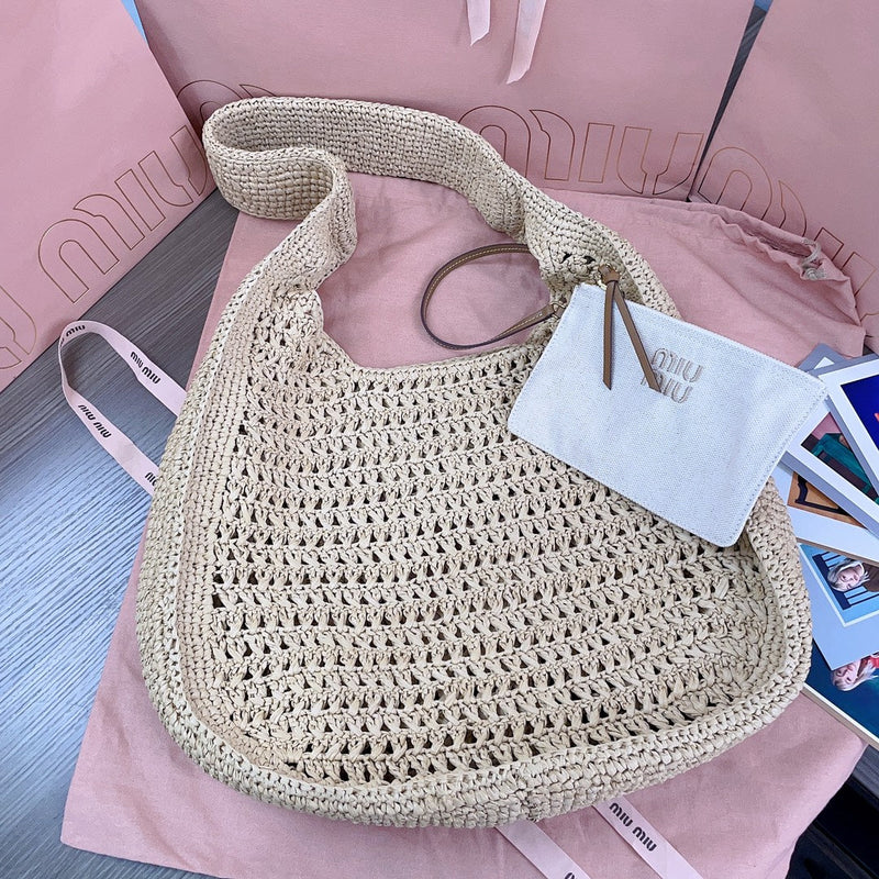 Miumiu - Crochet Hobo Bag