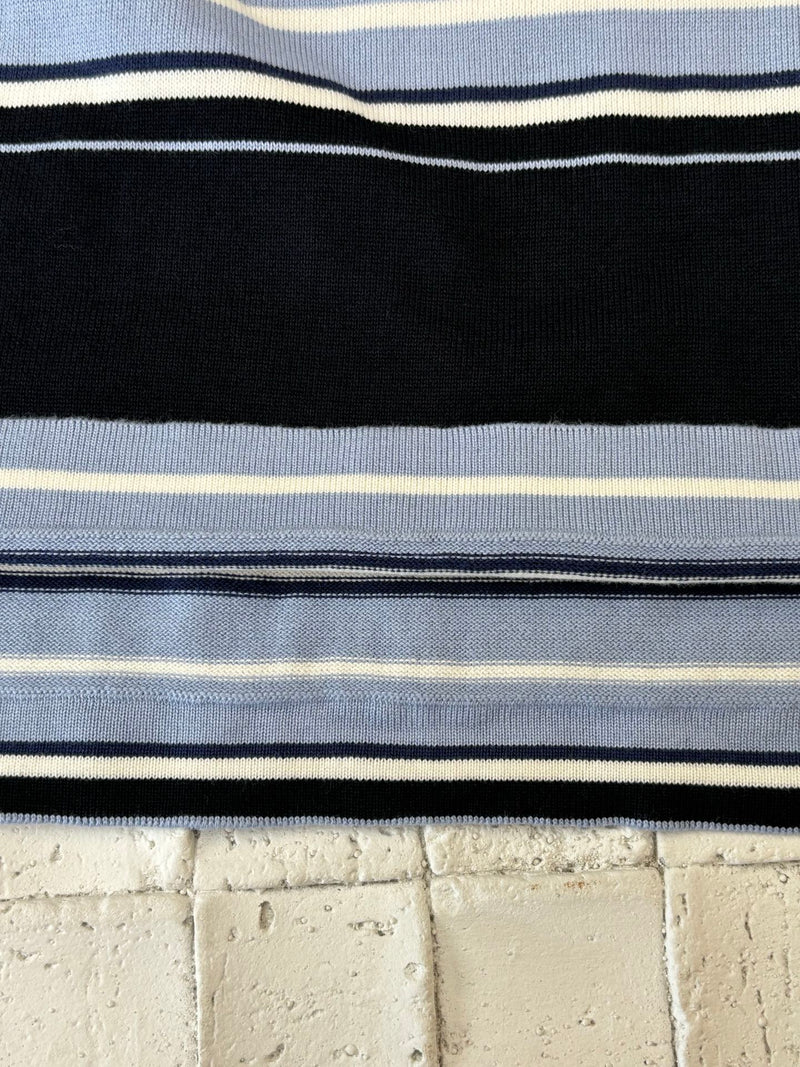 Dior - Polo Dior Rayures Blanc/Bleu