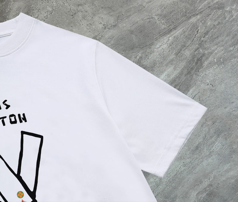 Louis Vuitton - T-shirt manches courtes Signature 1854 Blanc