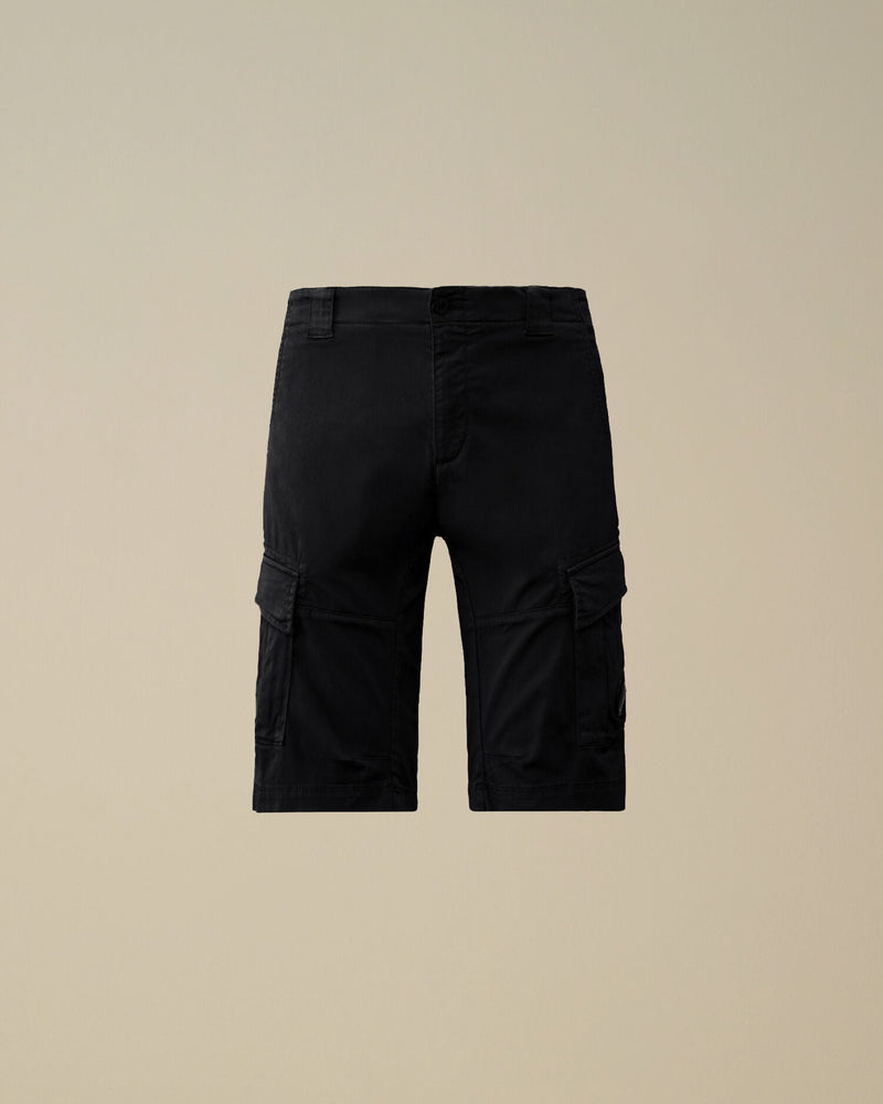 C.P Company - Short Cargo stretch sateen Total Éclipse Bleu