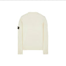 Stone Island - Pull à col rond tricot coloris naturel