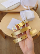 Dior - Ceinture CD Doré (2 coloris)