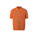 Louis Vuitton - Chemise manches courtes Monogram en pointelle de coton Orange