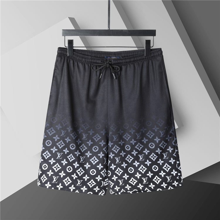 Louis Vuitton - Short à logo LV Noir