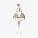 Burberry - Haut et Bas de bikini Check Sable