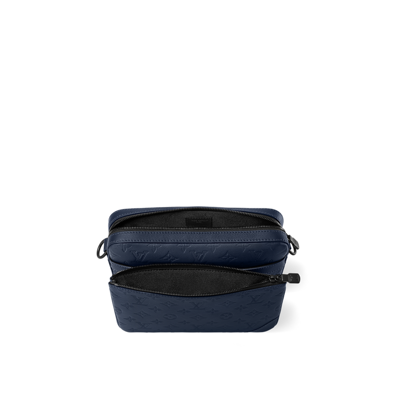 Sac Trio Messenger Bleu Nuit