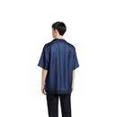 Gucci - Chemise de Bowling en twill de soie imprimé Bleu