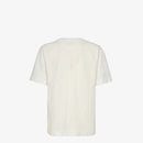 Fendi - T-shirt en piqué FF Blanc