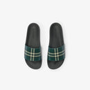 Burberry - Claquettes Check Leaf