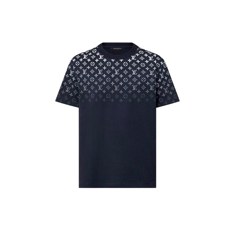 Louis Vuitton - Tee-shirt Monogram Gradient en coton Bleu Marine