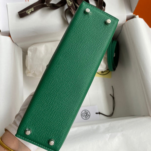 Hermes - Birkin 19 cm Vert émeraude