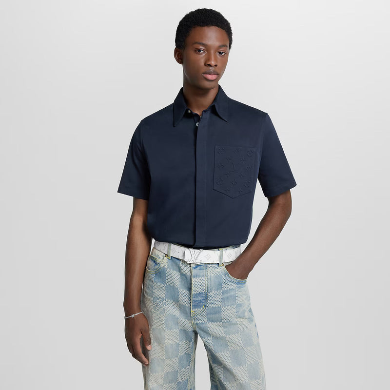 Louis Vuitton - Ceinture LV Initiales 40 mm réversible Blanc