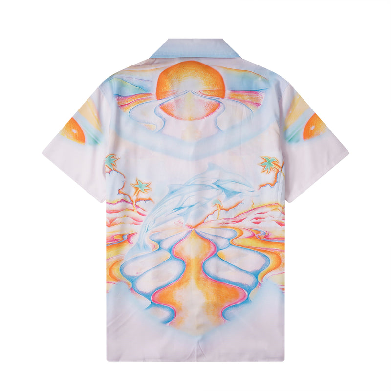 Casablanca Paris - Ensemble CHEMISE + SHORT Surf Vibes