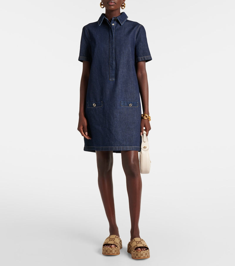 Gucci - Mules à plateforme en toile GG Maxi Camel