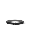 Louis Vuitton - Ceinture LV Taurillon 40 mm réversible Dark Grey
