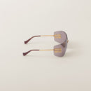 Miu Miu - Lunettes de soleil Runway Verres Mauves