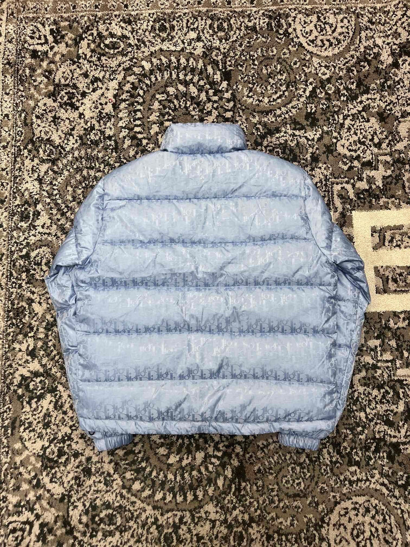 Dior - Doudoune CD oblique Bleu Ciel