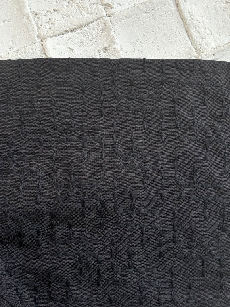 Fendi - Chemise à Manches Courtes avec Motif Monogramme Noir/Noir