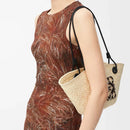 Loewe - Anagram en palmier Iraca et cuir de veau