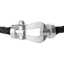 Fred - Bracelet Force 10 Or Blanc / Noir