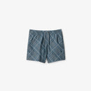Burberry - Short de bain Check Étain