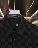 Louis Vuitton - Chemise manches longues motif damier LV Noir