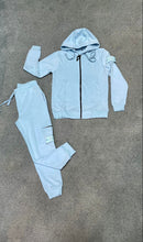 Stone Island - Survêtement Haut & Bas Bleu patch Bleu