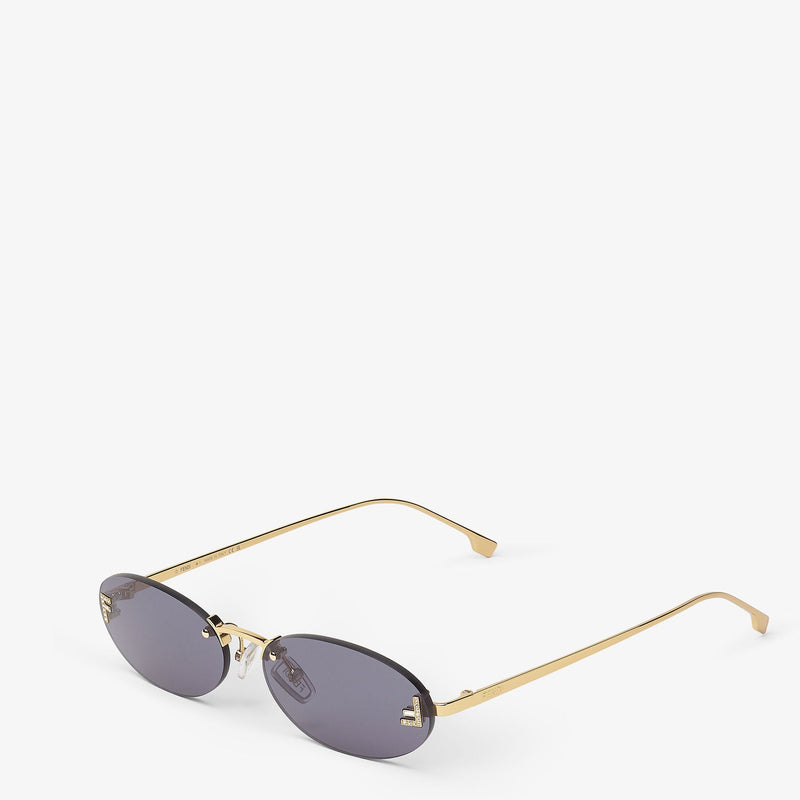 Fendi - Lunettes De Soleil Fendi First Crystal Bleu