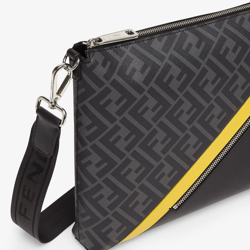 Fendi - Messenger Fendi Diagonal Gris