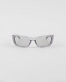 Prada - Lunettes De Soleil Prada Symbole Verres Gris Clair Transparent