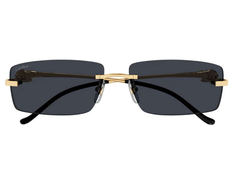 Cartier - Lunettes solaires Panthère Verres Gris Foncée