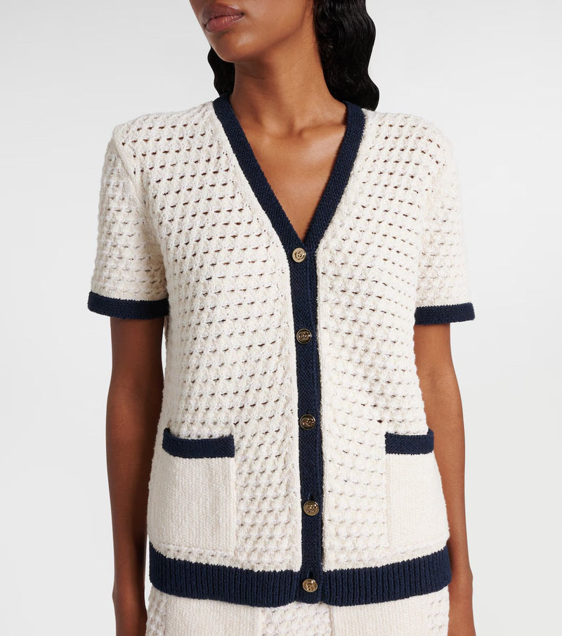 Gucci - Cardigan en coton mélangé