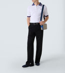 Gucci - Sac en toile GG et cuir Beige Bleu