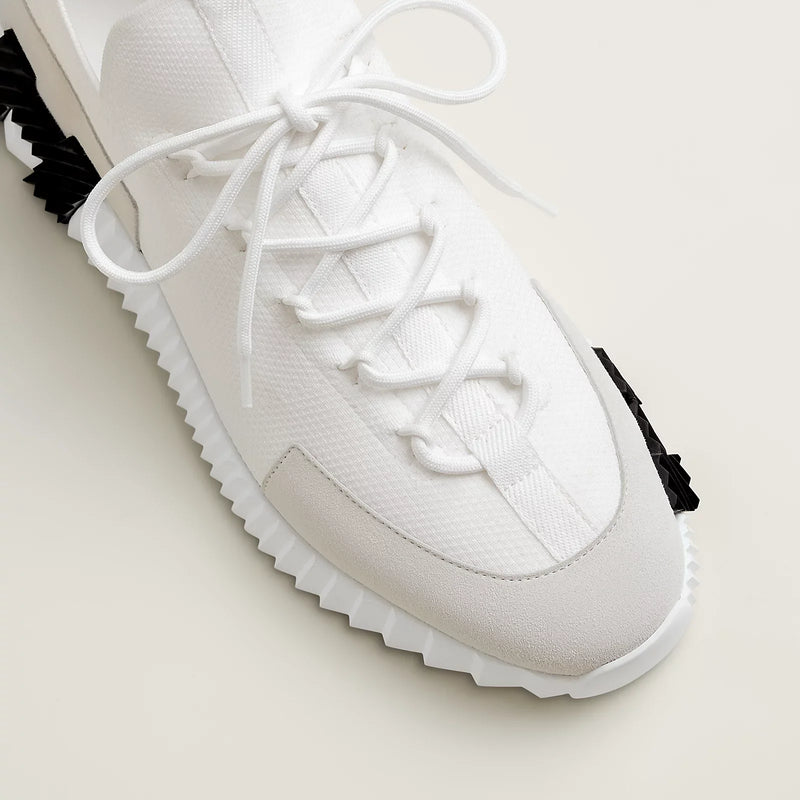 Hermès - Sneakers slip-on Lift Blanc