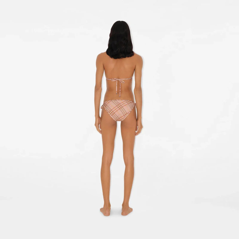 Burberry - Haut et Bas de bikini Check Teacup