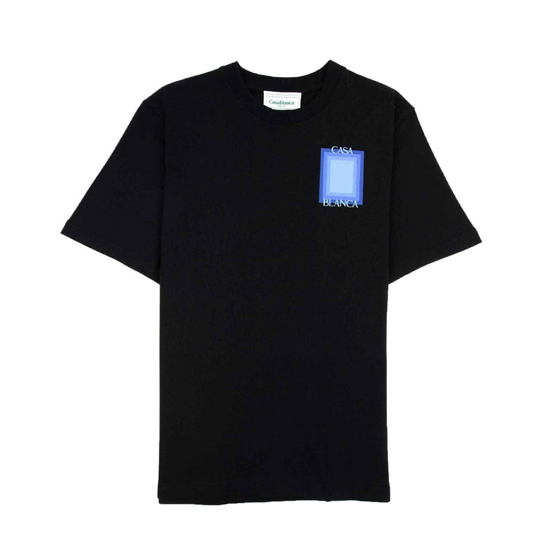 Casablanca - T-shirt logo dégradé Noir