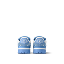 Sneaker LV Trainer Maxi Bleu Ciel Blanc