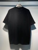 Amiri - T-shirt en coton écriture coloré Noir